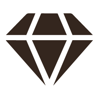 Diamond icon symbolizing customer satisfaction